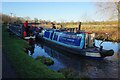 Canal boat Bargus Trent & Mersey Canal