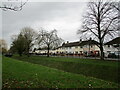 Nethergate Stream and houses on Swansdowne Drive