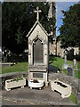 War memorial outside Holy Trinity church