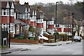 Looking down Senlac Road