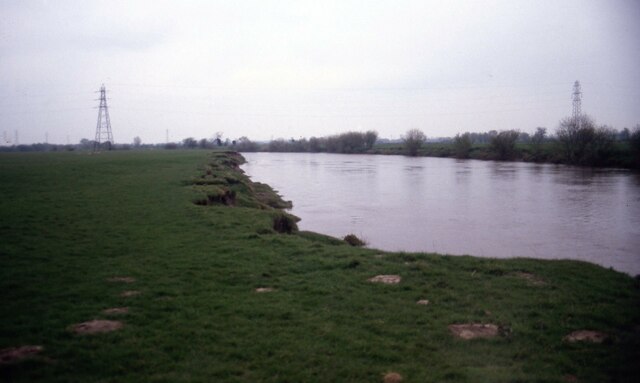 The Severn south of Over Bridge - Gloucester, Gloucestershire