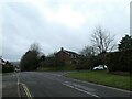 Approaching the staggered crossroads of Kimbers with Tilmore and Highfield Roads