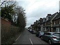 Looking northwards up Tilmore Road