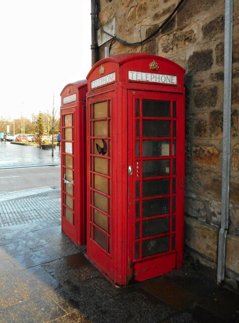 K6 telephone boxes © Richard Sutcliffe cc-by-sa/2.0 :: Geograph Britain ...