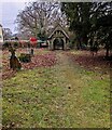 SW corner of the churchyard, Penrhos, Monmouthshire