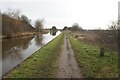 Trent & Mersey canal towards bridge #157