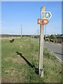 Signpost to Sand Farm Lane