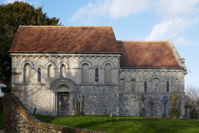 Barfrestone 12th century church
