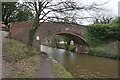 Bridgewater canal at Keckwick Hill Bridge