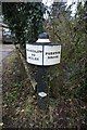 Mile post zero on the Trent & Mersey canal