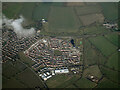 Flying Fields housing development from the air