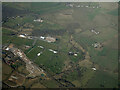 HS2 Long Itchington Wood Tunnel-building site from the air