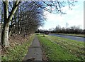 Road leading from Langley Park