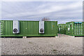 TQ7160 : Battery bank, Eccles Solar Field by Ian Capper