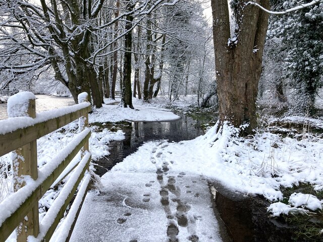 Slush And Snow Along The Highway To © Kenneth Allen Cc By Sa20