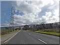 Power lines above the A4059