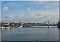 TQ2777 : View from Battersea Bridge by Lauren