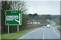 North Wales Expressway (A55)  at Junction 36