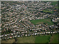 Balsall Common from the air