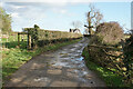 Farm track in Aston-by-Stone