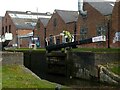 SK4833 : Repair work at Long Eaton Lock, Erewash Canal by Alan Murray-Rust