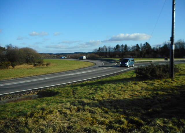 Slip roads M80 motorway