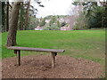 SZ1093 : Bench in Queen's Park, Bournemouth by Malc McDonald
