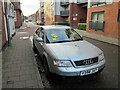 Car with multiple parking tickets, Egerton Street, Chester