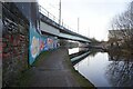 Railway Bridge next to Pomona Lock, Bridgewater Canal