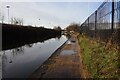 Bridgewater Canal toward Europa Gate Road Bridge