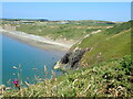 Eastern end of Aberdaron beach