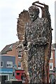 SO8554 : The Knife Angel and Sir Edward Elgar by Philip Halling