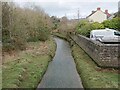 River Mwldan, upstream from the footbridge