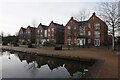 Houses at Stretford Marina, Bridgewater Canal