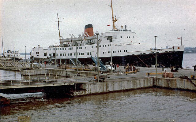 "Manx Maid" at Liverpool in June 1979