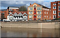 Buildings on North Parade, Worcester