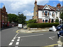 TQ2376 : The junction of Greswell Street with Stevenage Road, Fulham, London by Ruth Sharville