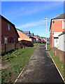 Path between Dale Lane and Leyburn Avenue, Batley