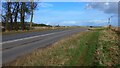 The A92 approaching St Cyrus