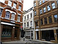 Junction of Ludgate Broadway and Carter Lane, City of London