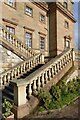 Steps on the south front of Hagley Hall