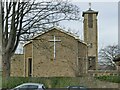 SE1437 : Church of St Mary and St Walburga, Shipley (rear) by Stephen Craven