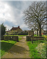 Glemsford: church path