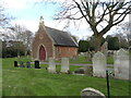 TG2830 : Former small chapel in North Walsham Cemetery by David Pashley