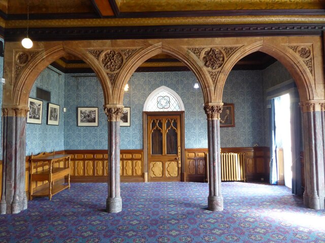 Interior of Highbury Hall