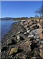 Sea defences, Invergordon, Ross and Cromarty