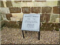 Memorial to Bucknall Airfield