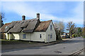 Fulbourn: thatch and tiles on Pierce Lane