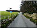 Access road to the Eccup Reservoir water works