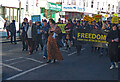 Hove : demonstration, Church Street